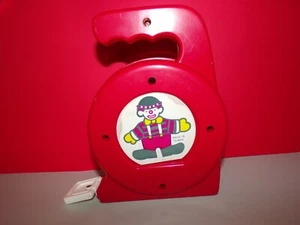 Vintage The Big Tape Kids Measuring Tape Toy Ages 3+ WORKS 'THE EAGLE SCHOOL' - Picture 1 of 6