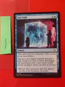 2024 Magic The Gathering Murders at Karlov Manor #66 Out Cold, C, B, N/F, cd1 - Picture 1 of 2
