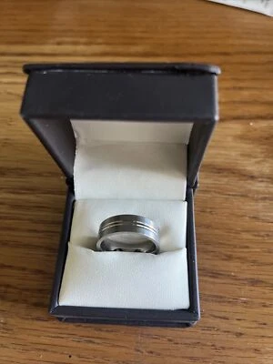 Anillo de titanio para caballero nuevo talla 9 Foto 1 de 3