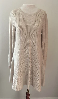 Vestido Suéter Romeo And Juliet Alta Costura Corto L Beige Mangas Largas 100% Acrílico Foto 1 de 4