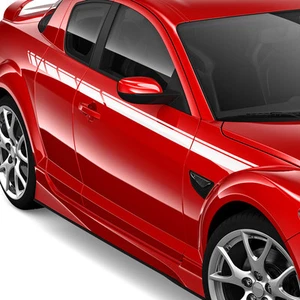 2x side stripes sticker stripes double stripes decorative stripes car #1222 - Picture 1 of 5