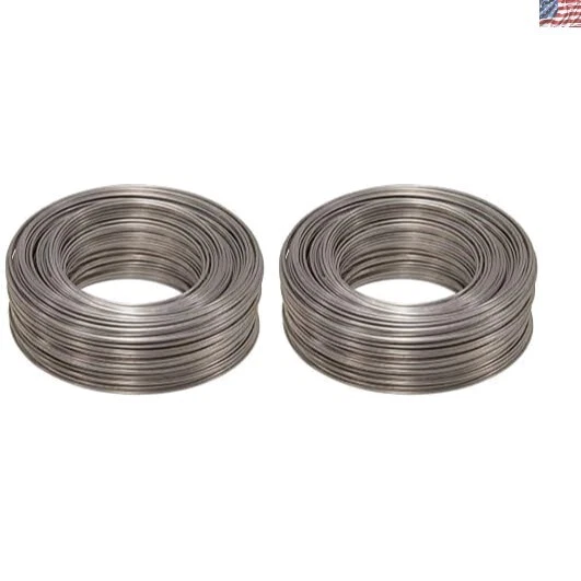 Hillman Single Coil Hobby Wire Galvanized Steel 20 Gauge 175' 123106