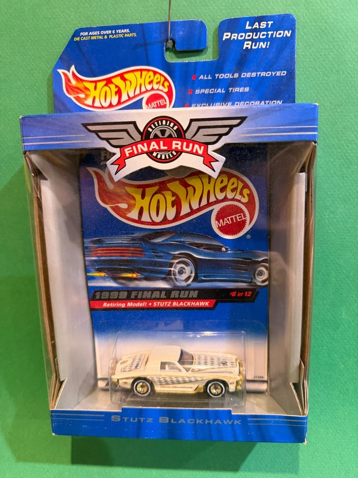 Hot Wheels 1999 Final Run Stutz Blackhawk 1/64 Diecast LV2 BX77 - Image 1 of 1