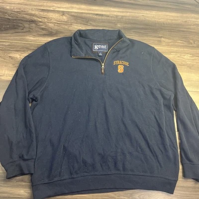 Syracuse Sweater Mens XL Gear Long Sleeve Collared - Image 1 of 4