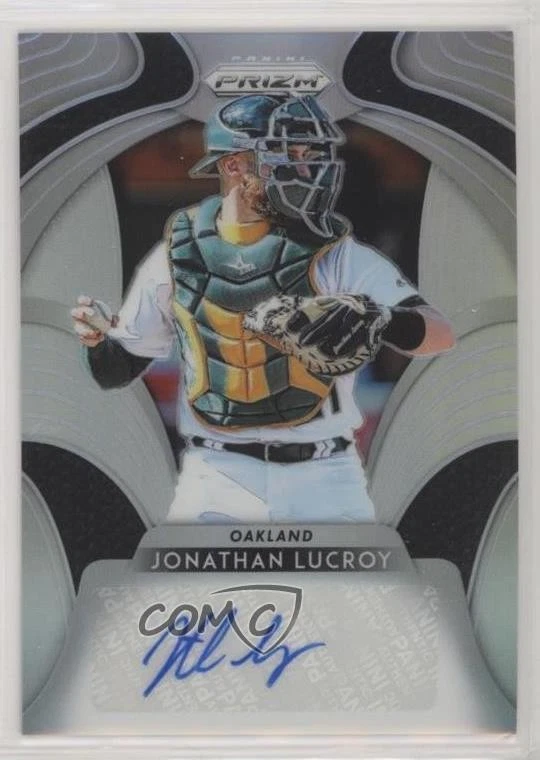 2019 Panini Prizm Signatures Jonathan Lucroy #S-JL Auto - Image 1 of 2
