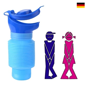 Tragbares Reise-Urinal für Männer und Frauen, Camping, Urinflasche, Unisex - Bild 1 von 14