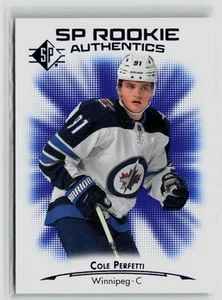 2021-22 SP #116 Cole Perfetti Blue - Bild 1 von 2