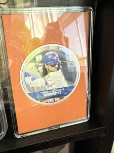 2024 Agoro Trading Coins MLB Bo Bichette 235/300 Orange 1oz Silbermünze - Bild 1 von 1