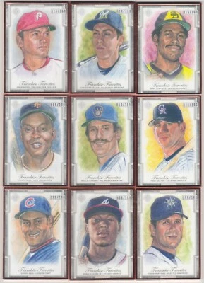 2019 Topps Transcendent Franchise Favorites Framed Art Sketch #d/100 - You PIck - Image 1 of 2