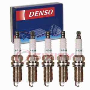 5 pc Denso Spark Plugs for 2013-2014 Volvo S60 2.5L L5 Ignition Secondary  pw