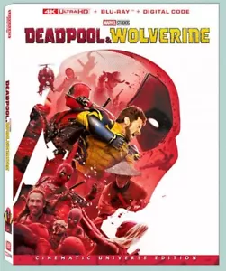 Deadpool & Wolverine (4K Ultra HD/Blu-ray) SAME DAY SHIPPING - Picture 1 of 1