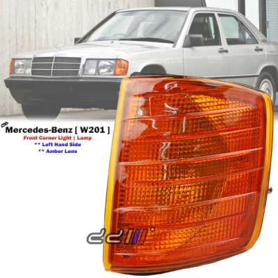 Front Left Amber Corner Light Lamp For Mercedes-Benz W201 190E 190D 1982-1993 — 第 1/4 张图片