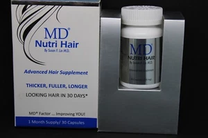 MD Nutri Hair Growth Supplement By Susan F. Lin M.D. Advanced Hair Supplement - Picture 1 of 16