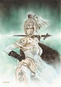 Luis Royo Subversive Beauty large fabric poster / flag 1100mm x 700mm - Picture 1 of 1