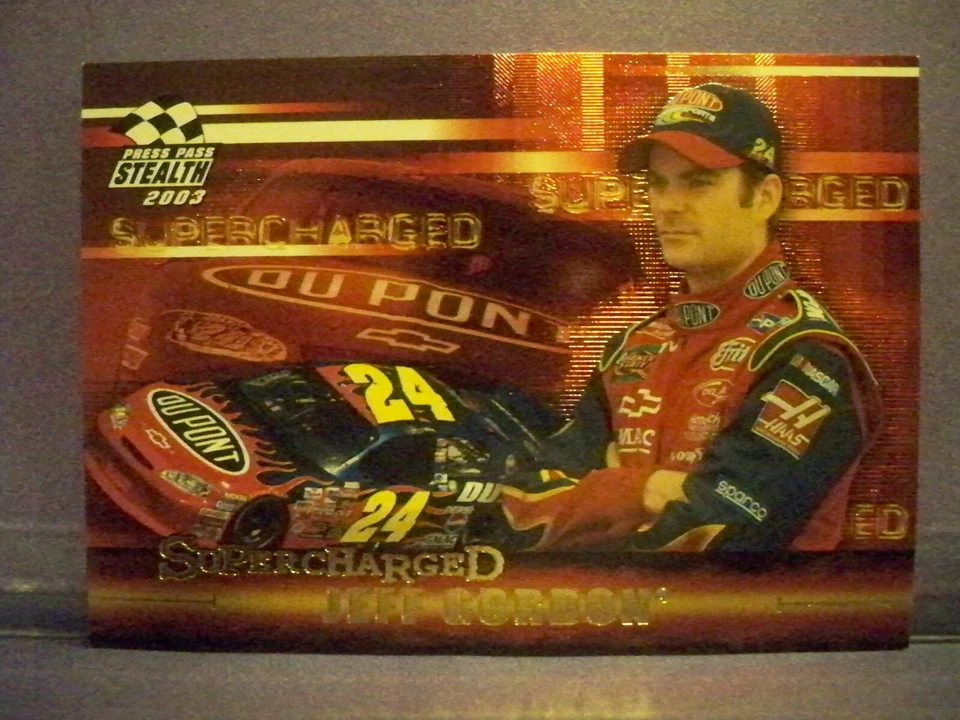 2003 Jeff Gordon Press Pass Stealth Supercharged - Image 1 of 1