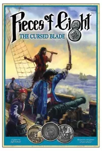 PIECES OF EIGHT: THE CURSED BLADE Pirate Game - Metal Coin Set FACTORY SEALED - Picture 1 of 1