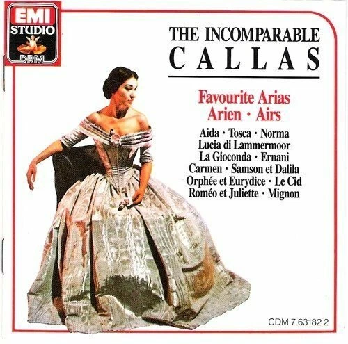 Maria Callas Incomparable Callas (1987, EMI)  [CD] - Bild 1 von 1