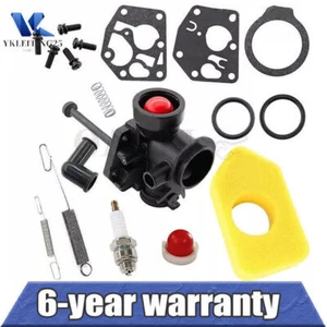 Carb Carburettor Air filter Kit For Briggs & Stratton Sprint Spark Plug 795477 - Picture 1 of 7