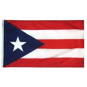 3x5 ft PUERTO RICO Isle of Enchantment OFFICIAL TERRITORY FLAG Nylon Made in USA - Picture 1 of 1