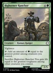 *MtG: 4x Bighorner Rancher - Commander Fallout Uncommon - magicman-europe* - Bild 1 von 1