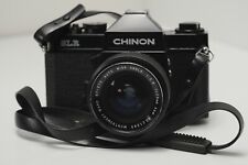 Chinon SLR 35mm Camera m42 mount w/ 28mm F2.8 Lens TESTED (US SELLER)