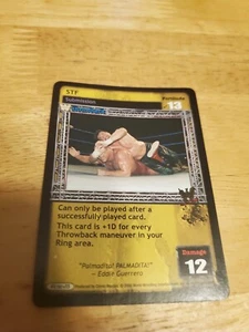 WWE WWF Raw Deal CCG - STF - Throwback - Rare - Picture 1 of 3