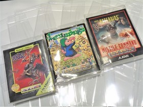 10 Atari LYNX Video Game Clear Case Cases Sleeve Box Protector Protectors CIB
