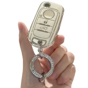 For Fiat Key Cover Fob Case Keyring Tipo Toro Nuovo Freedom 500X Doblo Argo Car - Picture 1 of 7