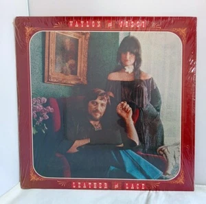 Waylon Jennings Jessi Coulter Leather And Lace Album SEALED Vinyl LP - Picture 1 of 2