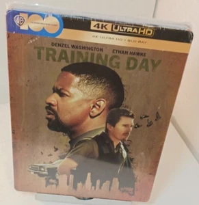 Training Day 4K Steelbook- EU Import - Brand NEW (Sealed)-Box SHIPPING - Picture 1 of 9