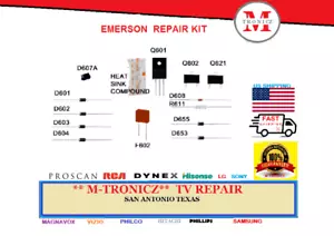 PHILIPS 40" 40ME324V/F7 POWER SUPPLY REPAIR PARTS KIT - Picture 1 of 1