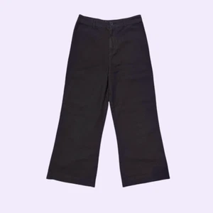 Assembly Label Women's 100% Cotton Pant in Black - Size Ten AU/MED - High Rise - Picture 1 of 14