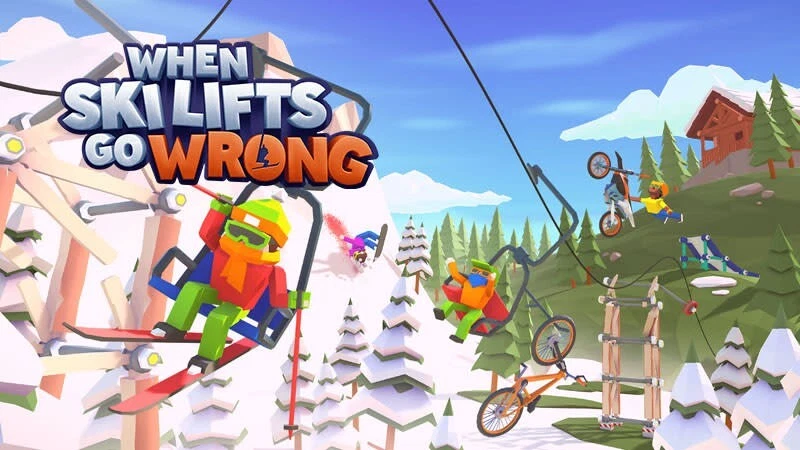 When Ski Lifts Go Wrong Steam Key PC Game - Image 1 of 1