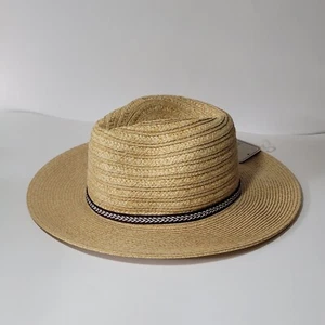 San Diego Hat Co. Men's Ultrabriad Panama with Jacquard Trim Circumference 23" - Picture 1 of 15