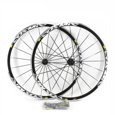 700C Alloy V Brake Wheels Road Bicycle Wheel Aluminium Cycling Road Wheelset Rim - Image 1 of 4