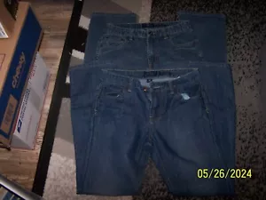 2-Girls/Teens Lucky Brand Billy Straight Demin Jeans Size 16 - Picture 1 of 6