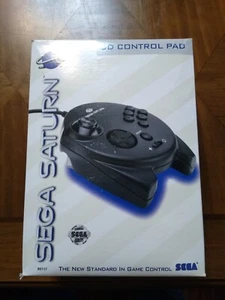 NEW Sega Saturn 3D Control Pad Controller And All Paper Work - Picture 1 of 7