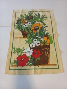 Vintage Made In Brazil Retro Tea Towel 40x60cm - Foto 1 di 7