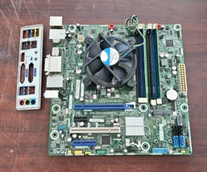 INTEL DQ77MK Motherboard LGA1155 DDR3 8Gb with I/O & HeatSink * No CPU * - Picture 1 of 5