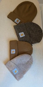 Carhartt Beanie Hat Cap Adult & Youth Made in USA Workwear Knit (price per each) - Picture 1 of 17