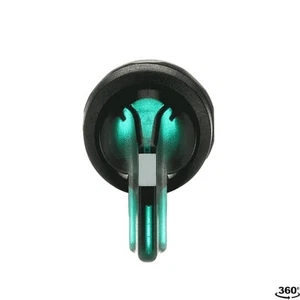 Interruptor selector ABB 1SFA611204R1102 M2SS5-11G 2 posiciones enganchado verde iluminado - Imagen 1 de 1