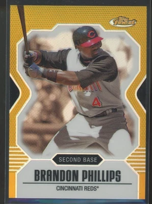 2007 Topps Finest Brandon Phillips #111 Gold Refractor /50 Cincinnati Reds - Image 1 of 2