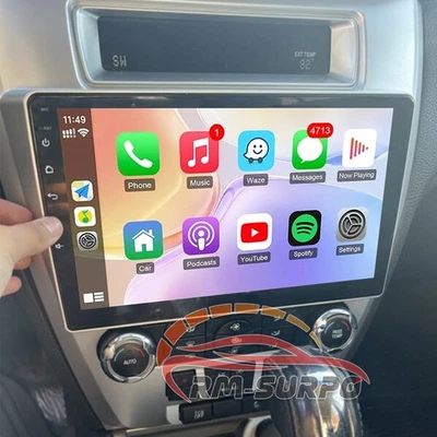 For 2010-2012 Ford Fusion Monde Car Radio Stereo GPS CarPlay Android Auto WIFI - Imagem 1 de 4