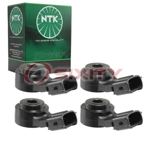 4 pc NGK NTK Ignition Knock Detonation Sensors for 2016 Toyota Sienna 3.5L xr - Picture 1 of 5