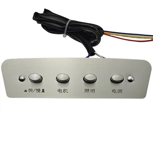 Push Button Switch Control Panel for Commercial Kitchen Catering Range Hood - Bild 1 von 4