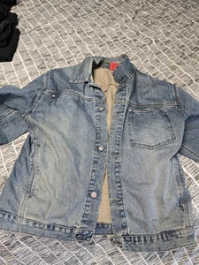 Big Rock Canyon Herren Gr. XL Jeansjacke blau 100% Baumwolle Start Battle Weste - Bild 1 von 12