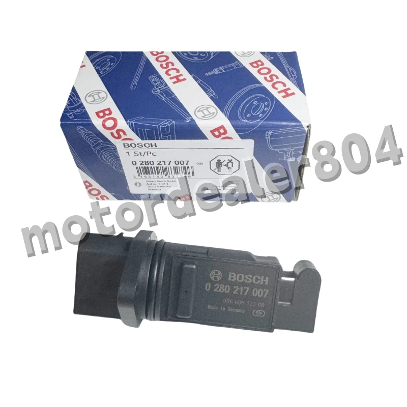 0280217007 Mass Air Flow MAF Sensor Bosch For 1999 2000 2001 Porsche 911 3.4L - Image 1 of 4