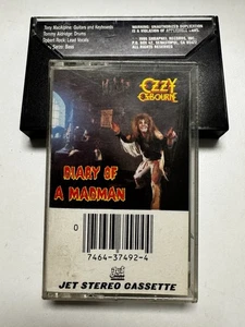 Ozzy Osbourne Diary Of a Madman Cassette Tape 1981 Black Sabbath Randy Rhoads - Picture 1 of 6