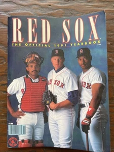 Boston Red Sox 1991 Official Yearbook - Picture 1 of 4