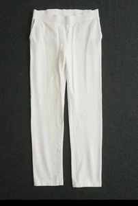 Pantalones blancos Pure Jill J Jill Affinity de felpa francesa pierna ajustada para mujer talla XS - Imagen 1 de 5